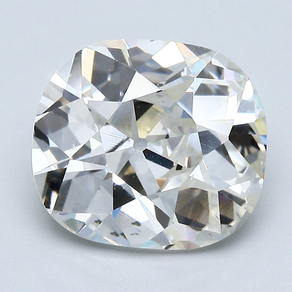 3.55 Carat Old Miner Cut Estate Natural Mined Diamond J Color SI1 Clarity With GIA Certificate, natural diamonds, precious stones, engagement diamonds