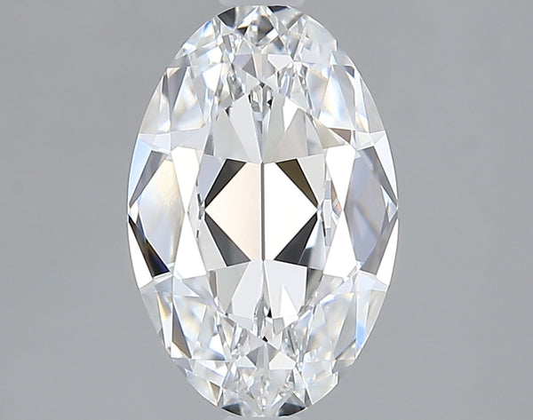 Lab-Grown 2.04 Carat Antique Oval Shape Diamond color E Clarity VVS1 With GIA Certificate, precious stones, engagement diamonds