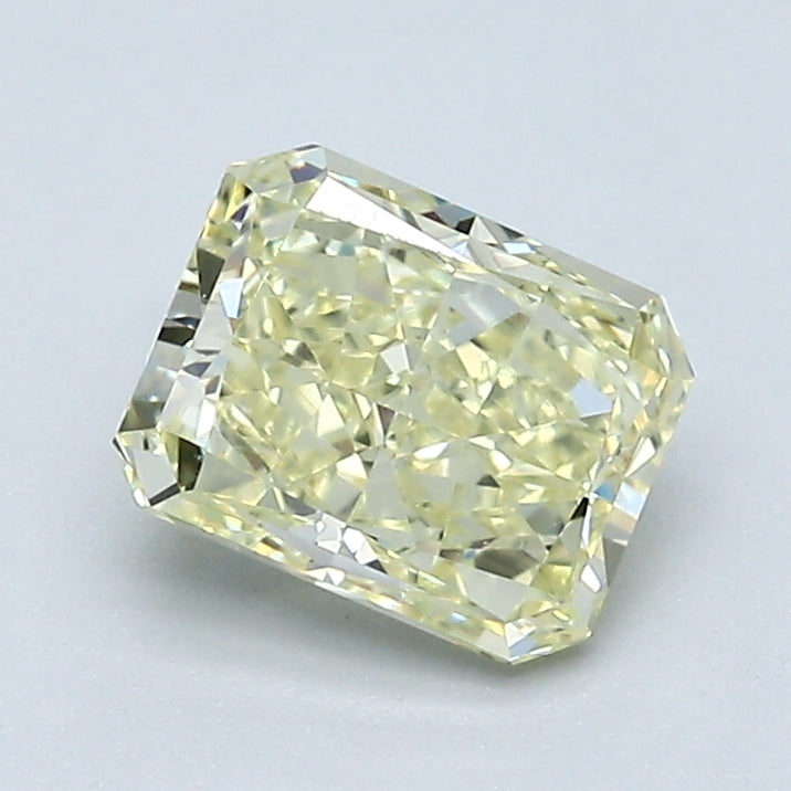 1.13 Carat Radiant Cut Natural Mined Diamond Fancy Light  Yellow Color VVS2 Clarity With GIA Certificate, natural diamonds, precious stones, engagement diamonds