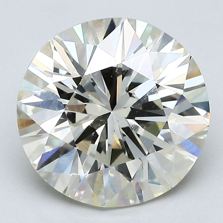 3.32 Carat Round Brilliant Natural Mined Diamond N Color VS1 Clarity With GIA Certificate, natural diamonds, precious stones, engagement diamonds