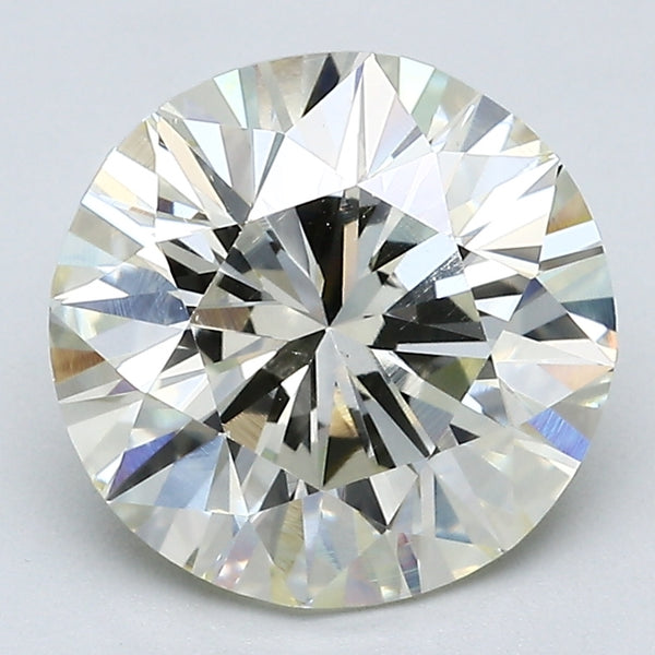 3.32 Carat Round Brilliant Natural Mined Diamond N Color VS1 Clarity With GIA Certificate, natural diamonds, precious stones, engagement diamonds