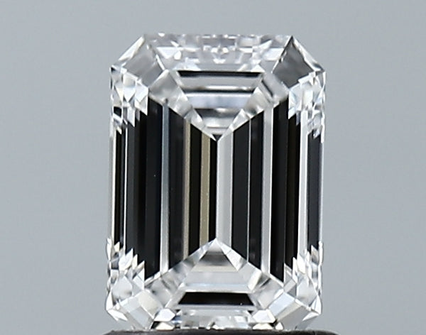 Lab-Grown 1.01 Carat Emerald Cut Diamond color D Clarity IF With GIA Certificate, precious stones, engagement diamonds