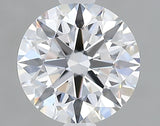 Lab-Grown 1.36 Carat Round Brilliant Diamond color E Clarity VVS2 With GIA Certificate, precious stones, engagement diamonds