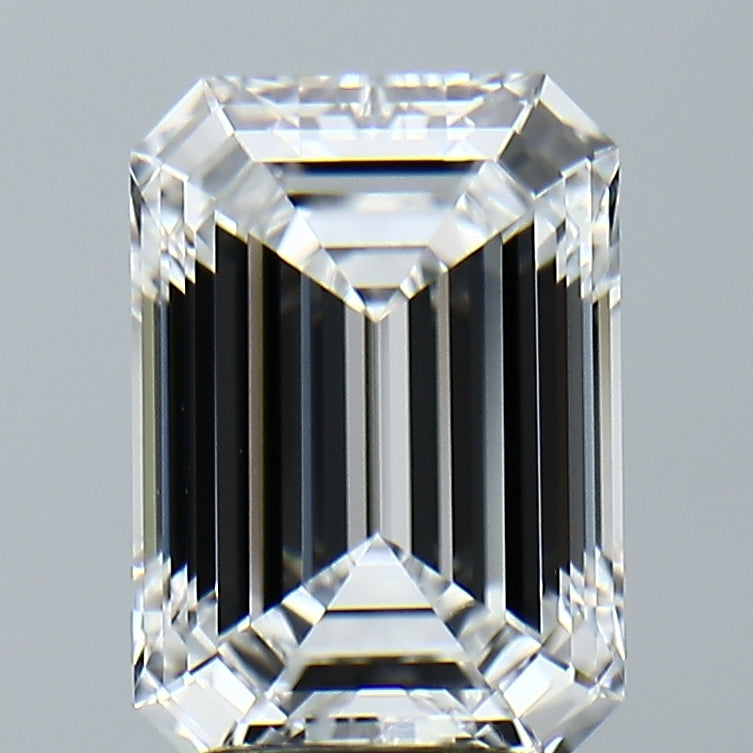 Lab-Grown 3.34 Carat Emerald Cut Diamond color D Clarity VVS1, precious stones, engagement diamonds
