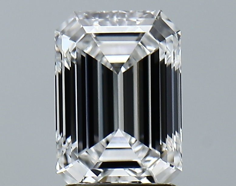 Lab-Grown 2.09 Carat Emerald Cut Diamond color E Clarity VS1 With GIA Certificate, precious stones, engagement diamonds