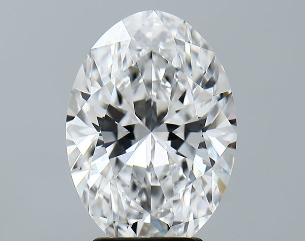 Lab-Grown 4.02 Carat Oval Shape Diamond color D Clarity VS1 With GIA Certificate, precious stones, engagement diamonds
