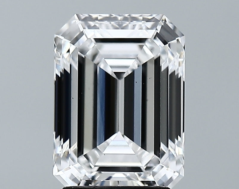 Lab-Grown 2.76 Carat Emerald Cut Diamond color D Clarity VS2 With GIA Certificate, precious stones, engagement diamonds