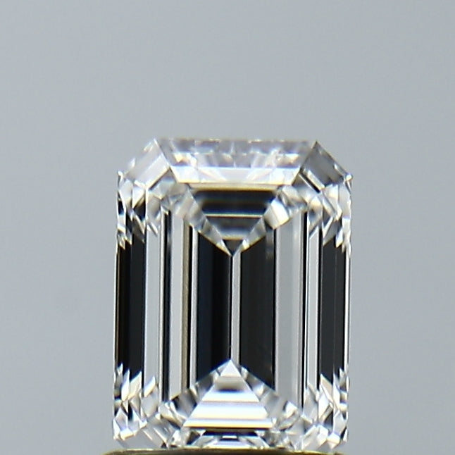 Lab-Grown 1.12 Carat Emerald Cut Diamond color E Clarity VVS2, precious stones, engagement diamonds