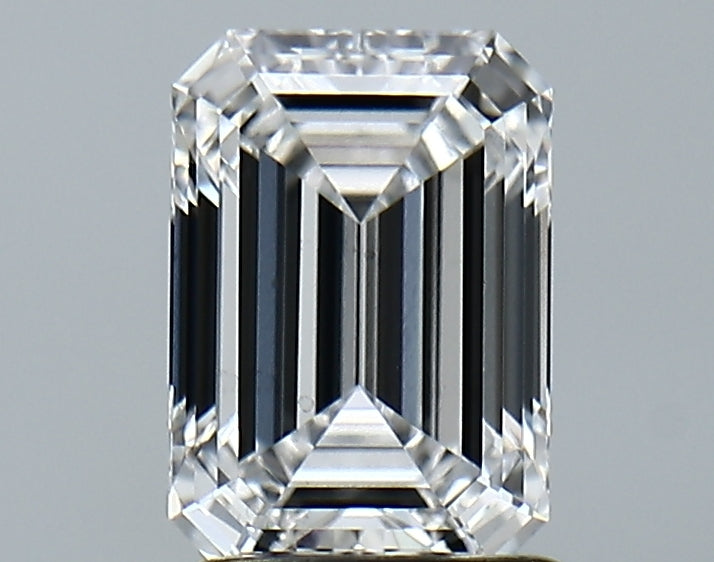 Lab-Grown 1.65 Carat Emerald Cut Diamond color E Clarity VS2, precious stones, engagement diamonds