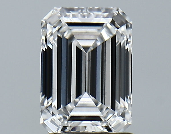 Lab-Grown 1.65 Carat Emerald Cut Diamond color E Clarity VS2, precious stones, engagement diamonds
