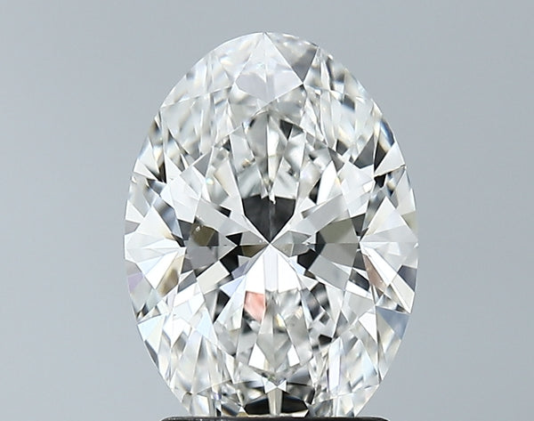 Lab-Grown 2.23 Carat Oval Shape Diamond color F Clarity VVS2, precious stones, engagement diamonds