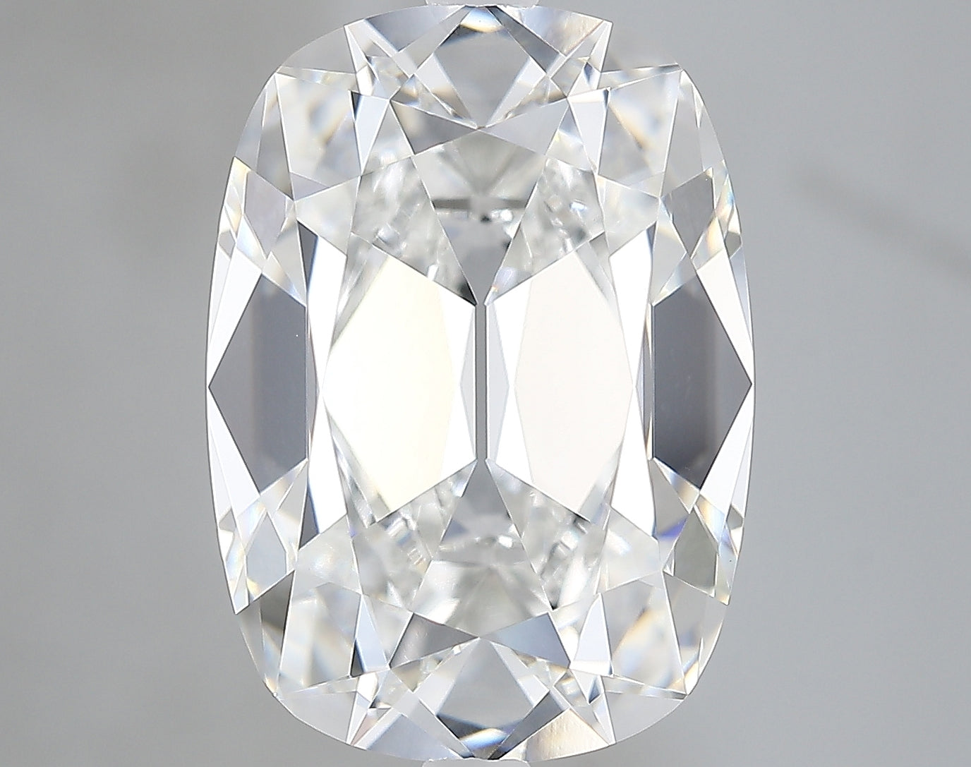 Lab-Grown 6.74 Carat Antique Cushion Cut Diamond color E Clarity VVS2, precious stones, engagement diamonds