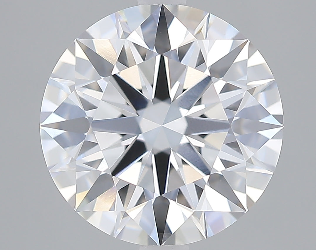 Lab-Grown 4.58 Carat Round Brilliant Diamond color E Clarity VVS2 With GIA Certificate, precious stones, engagement diamonds