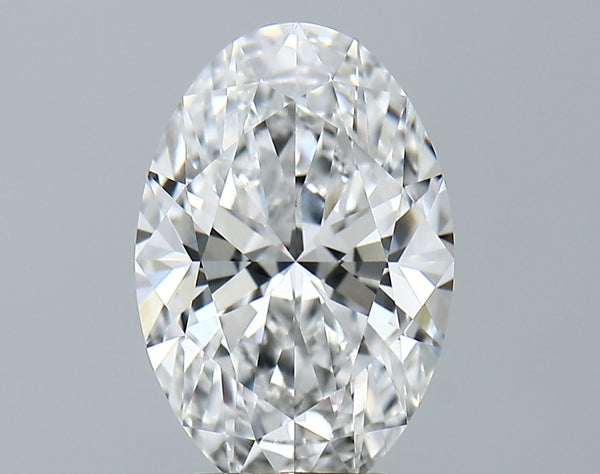 Lab-Grown 3.77 Carat Oval Shape Diamond color D Clarity VS1, precious stones, engagement diamonds