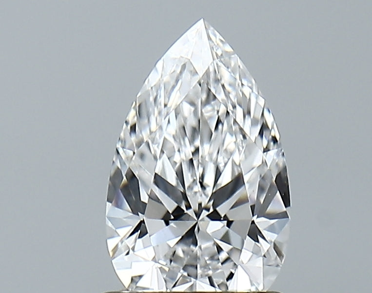 Lab-Grown 1.06 Carat Pear Shape Diamond color D Clarity VVS1 With GIA Certificate, precious stones, engagement diamonds