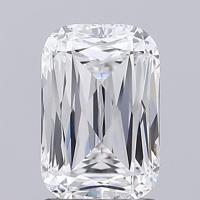 Lab-Grown 1.68 Carat Radinat Modified Cut Diamond color D Clarity VVS2 With GIA Certificate, precious stones, engagement diamonds