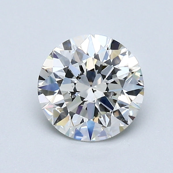 0.89 Carat Round Brilliant Diamond color J Clarity SI1, natural diamonds, precious stones, engagement diamonds