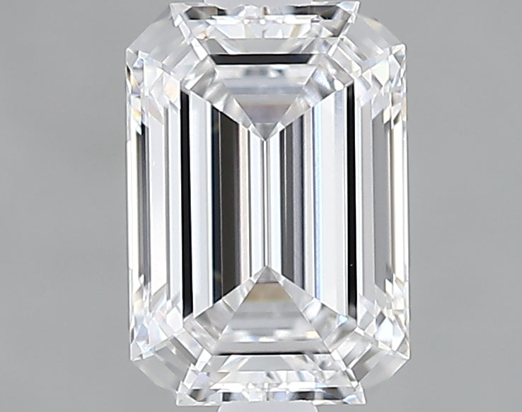 Lab-Grown 1.26 Carat Emerald Cut Diamond color E Clarity VVS1 With GIA Certificate, precious stones, engagement diamonds