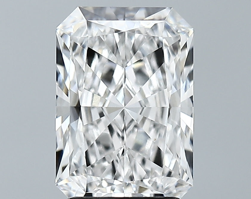 Lab-Grown 2.69 Carat Radiant Cut Diamond color E Clarity VVS2 With GIA Certificate, precious stones, engagement diamonds