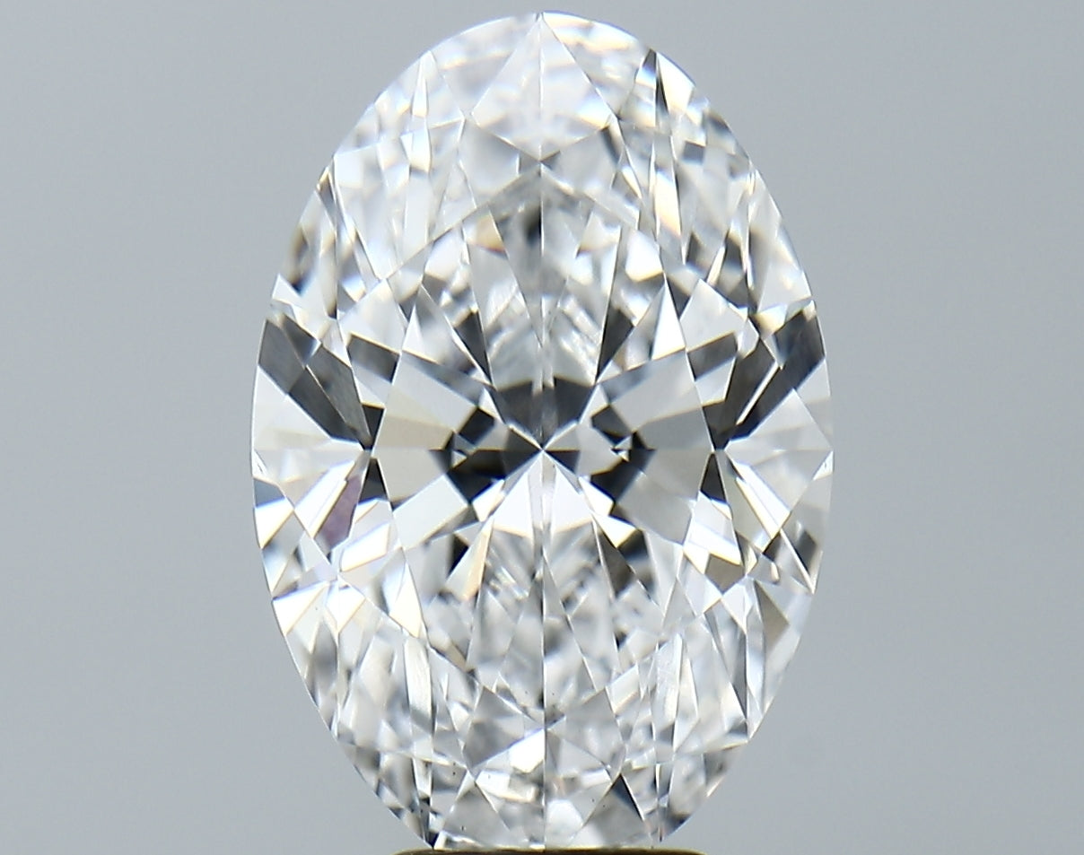 Lab-Grown 5.20 Carat Oval Shape Diamond color D Clarity VS1 With GIA Certificate, precious stones, engagement diamonds