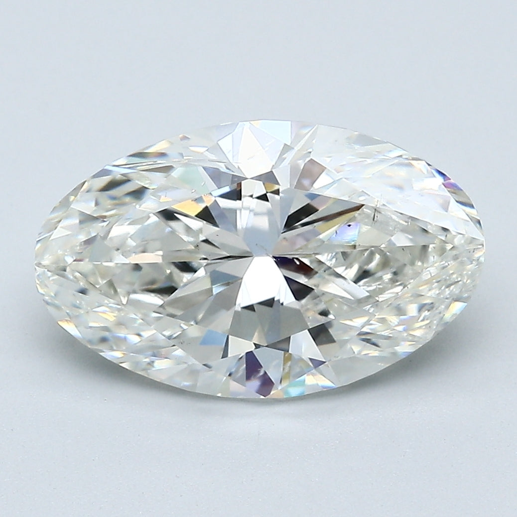 4.04 Carat Oval Shape Natural Mined Diamond I Color SI2 Clarity With GIA Certificate, natural diamonds, precious stones, engagement diamonds