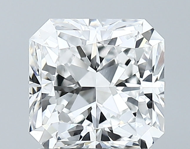 Lab-Grown 1.60 Carat Radiant Cut Diamond color E Clarity VVS2 With GIA Certificate, precious stones, engagement diamonds