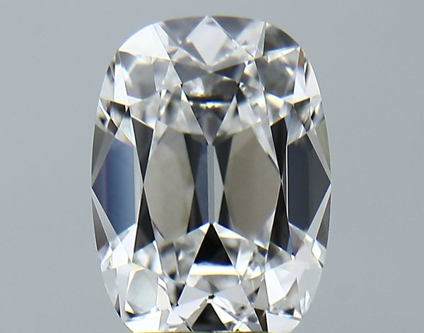 Lab-Grown 3.28 Carat Antique Cushion Cut Diamond color E Clarity VVS2, precious stones, engagement diamonds