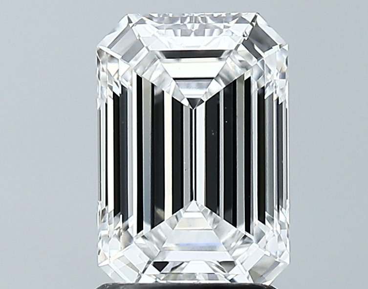 Lab-Grown 1.85 Carat Emerald Cut Diamond color E Clarity VS1 With GIA Certificate, precious stones, engagement diamonds