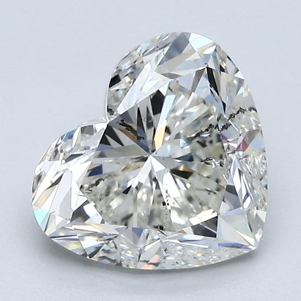 2.70 Carat Heart Shape Natural Mined Diamond I Color SI2 Clarity With GIA Certificate, natural diamonds, precious stones, engagement diamonds