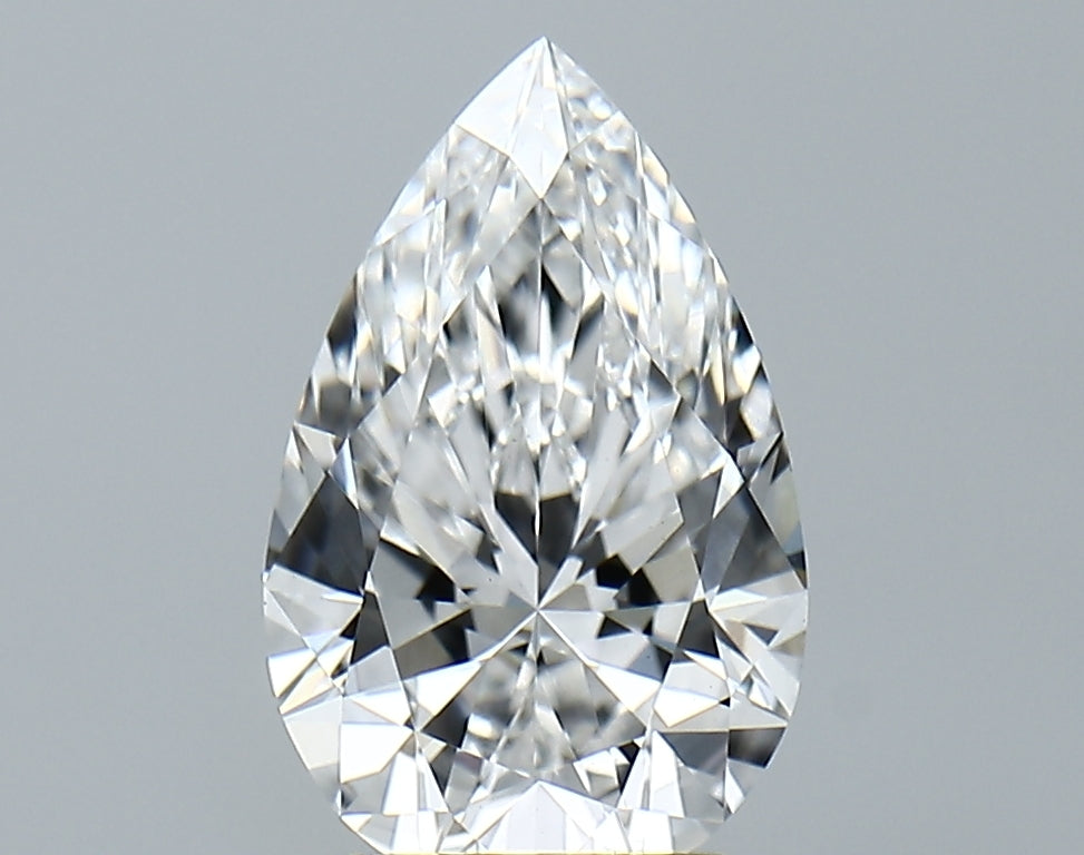Lab-Grown 2.15 Carat Pear Shape Diamond color D Clarity VS1, precious stones, engagement diamonds