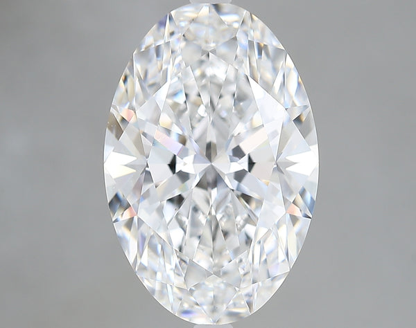 Lab-Grown 4.76 Carat Oval Shape Diamond color E Clarity VVS2 With GIA Certificate, precious stones, engagement diamonds