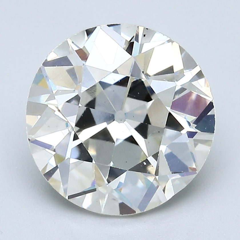 3.94 Carat Old European Cut Estate Natural Mined Diamond K Color VS2 Clarity With GIA Certificate, natural diamonds, precious stones, engagement diamonds