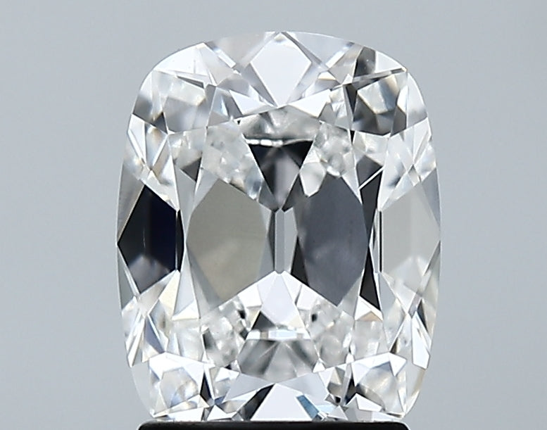 Lab-Grown 2.06 Carat Antique Cushion Cut Diamond color E Clarity VS2 With GIA Certificate, precious stones, engagement diamonds