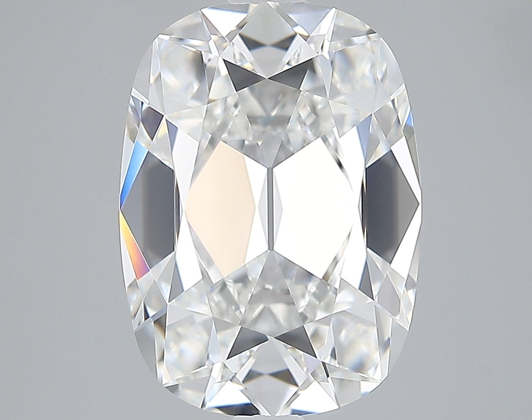Lab-Grown 3.32 Carat Antique Cushion Cut Diamond color E Clarity VVS1, precious stones, engagement diamonds