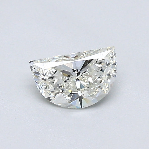 0.37 Carat Half Moon Shape Diamond color I Clarity VS1, natural diamonds, precious stones, engagement diamonds