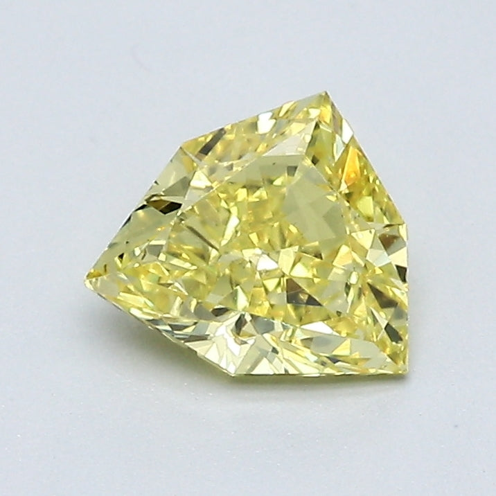 0.75 Carat Kite Shape Natural Mined Diamond Fancy Intense Fancy Yellow Color VS2 Clarity With GIA Certificate, natural diamonds, precious stones, engagement diamonds