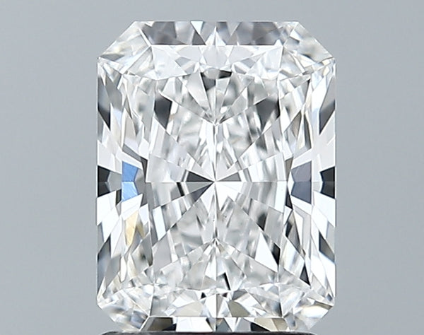 Lab-Grown 1.72 Carat Radiant Cut Diamond color E Clarity VS1 With GIA Certificate, precious stones, engagement diamonds