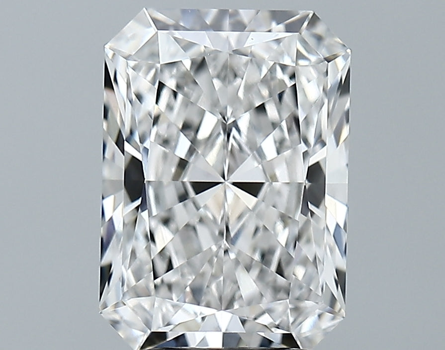 Lab-Grown 3.21 Carat Radiant Cut Diamond color E Clarity VVS2 With GIA Certificate, precious stones, engagement diamonds