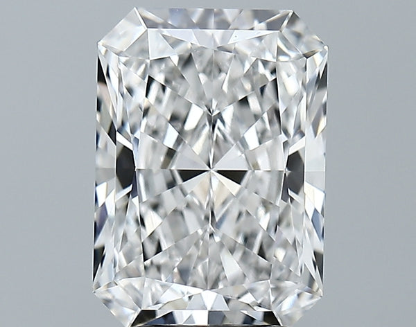 Lab-Grown 3.21 Carat Radiant Cut Diamond color E Clarity VVS2 With GIA Certificate, precious stones, engagement diamonds