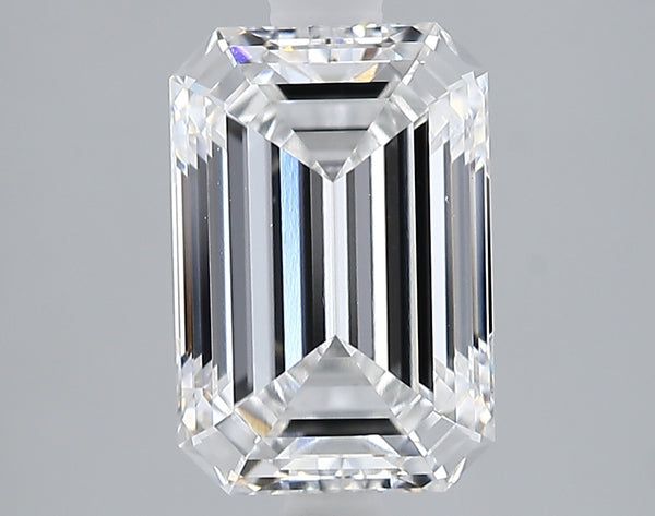 Lab-Grown 2.47 Carat Emerald Cut Diamond color D Clarity VVS2 With GIA Certificate, precious stones, engagement diamonds