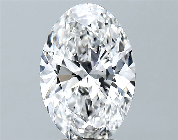 Lab-Grown 2.85 Carat Oval Shape Diamond color E Clarity VVS1 With GIA Certificate, precious stones, engagement diamonds