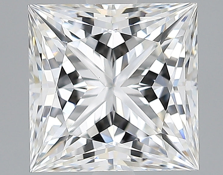 Lab-Grown 2.25 Carat Princess Cut Diamond color E Clarity VVS2, precious stones, engagement diamonds