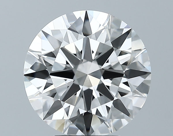 Lab-Grown 4.05 Carat Round Brilliant Diamond color E Clarity VVS2 With GIA Certificate, precious stones, engagement diamonds