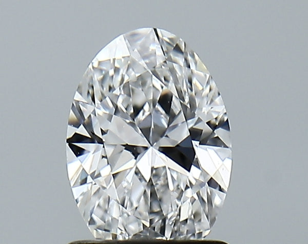 Lab-Grown 1.00 Carat Oval Shape Diamond color D Clarity VVS1, precious stones, engagement diamonds