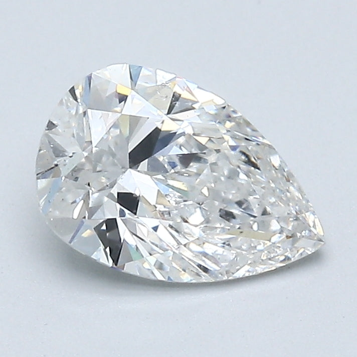 1.12 Carat Pear Shape Natural Mined Diamond F Color I1 Clarity With GIA Certificate, natural diamonds, precious stones, engagement diamonds