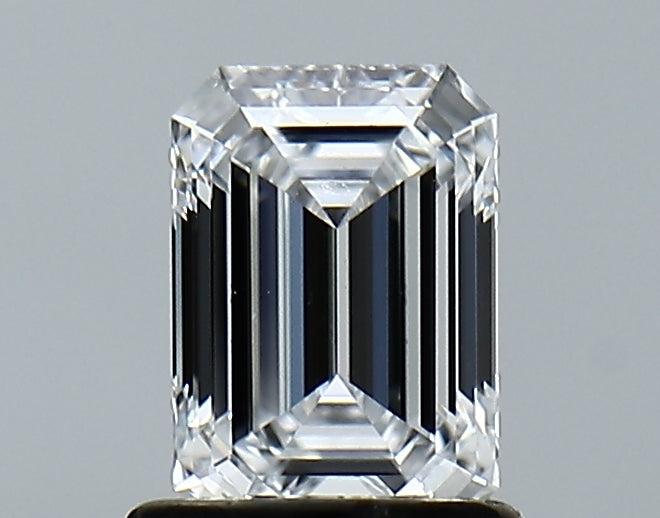 Lab-Grown 1.05 Carat Emerald Cut Diamond color E Clarity VVS2, precious stones, engagement diamonds