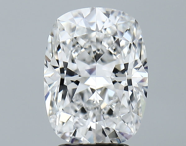 Lab-Grown 3.12 Carat Cushion Brilliant Diamond color D Clarity VVS2 With GIA Certificate, precious stones, engagement diamonds