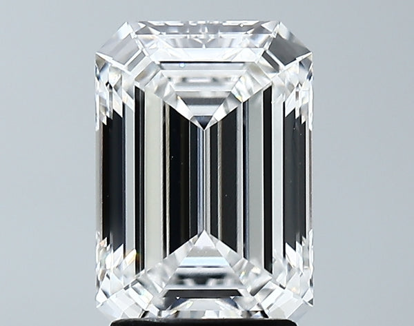 Lab-Grown 2.68 Carat Emerald Cut Diamond color E Clarity VVS1 With GIA Certificate, precious stones, engagement diamonds