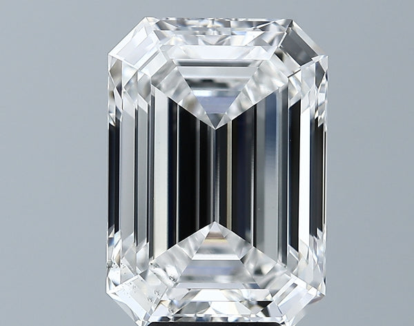 Lab-Grown 6.49 Carat Emerald Cut Diamond color E Clarity SI1 With GIA Certificate, precious stones, engagement diamonds