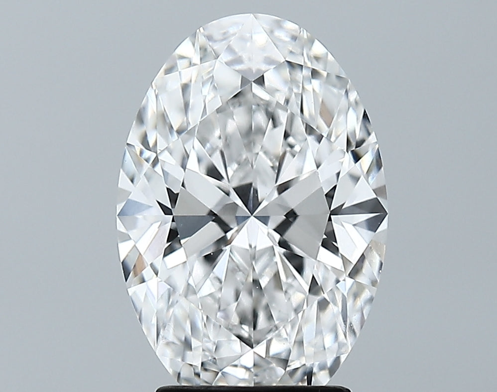 Lab-Grown 3.08 Carat Oval Shape Diamond color D Clarity VVS2 With GIA Certificate, precious stones, engagement diamonds
